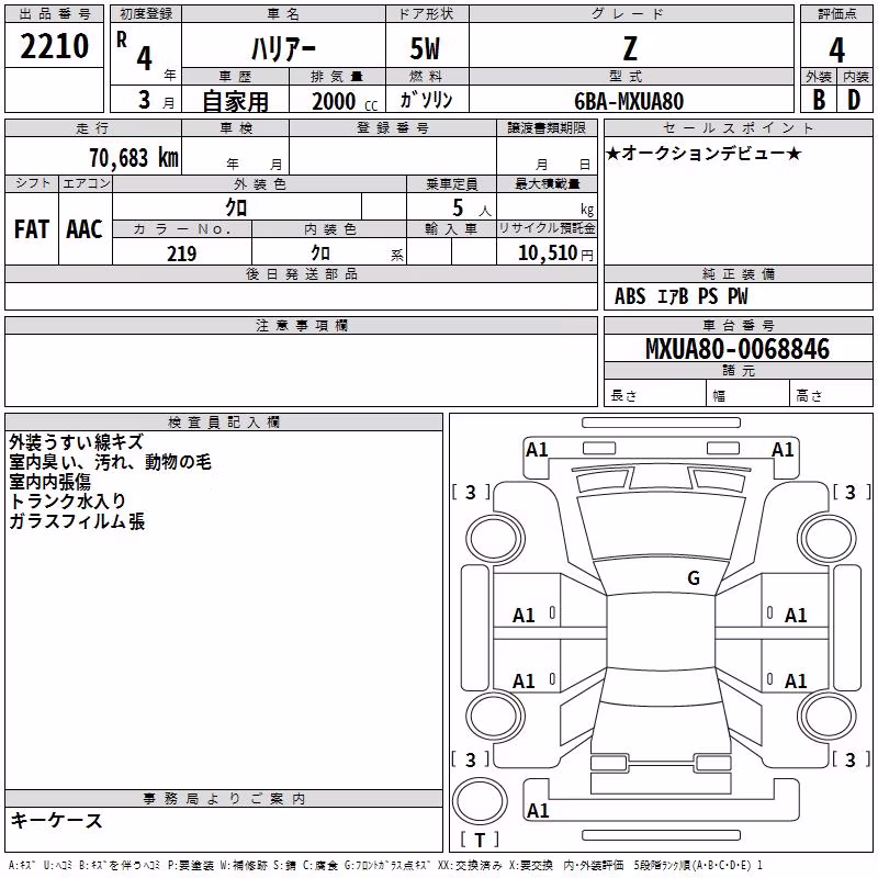 TOYOTA HARRIER