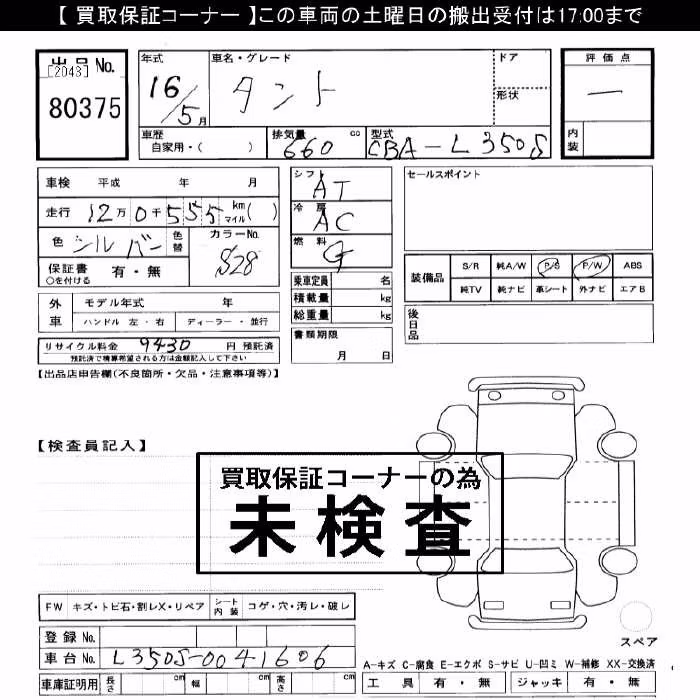 DAIHATSU TANTO