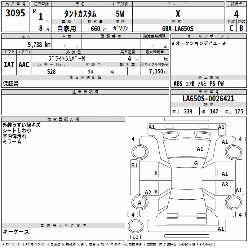 DAIHATSU TANTO