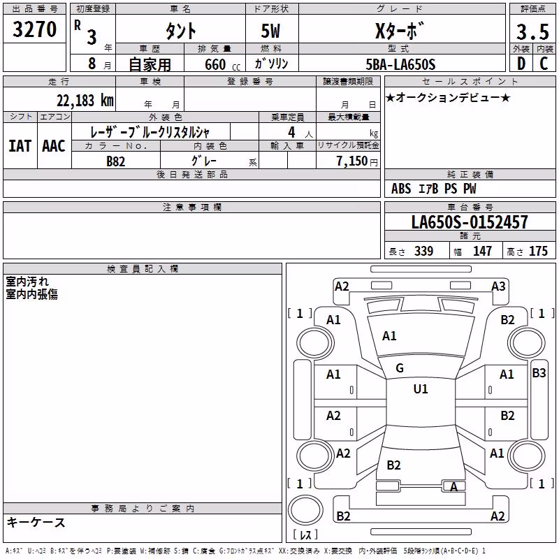 DAIHATSU TANTO