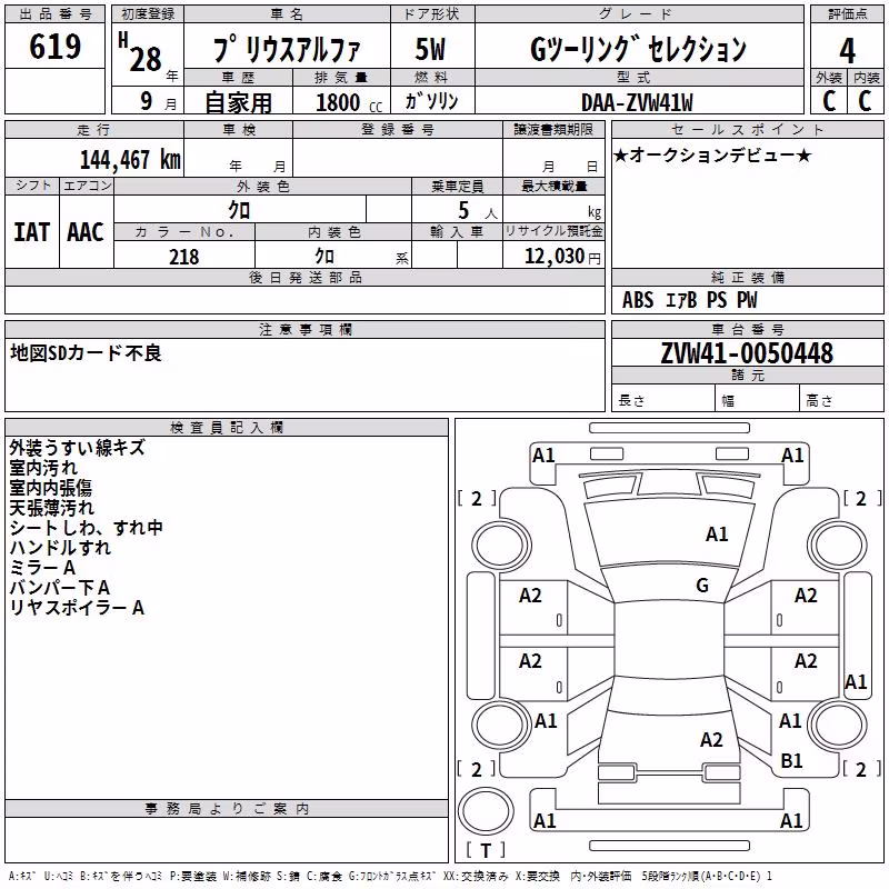 TOYOTA PRIUS ALPHA