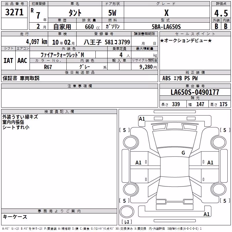 DAIHATSU TANTO