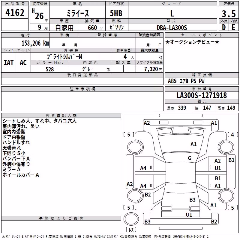 DAIHATSU MIRA E:S