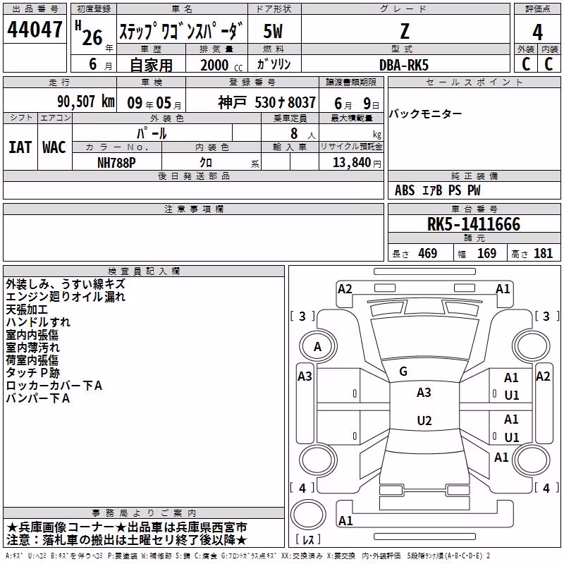 HONDA STEPWGN
