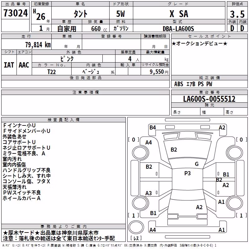 DAIHATSU TANTO