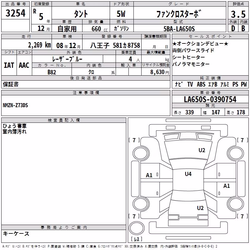 DAIHATSU TANTO