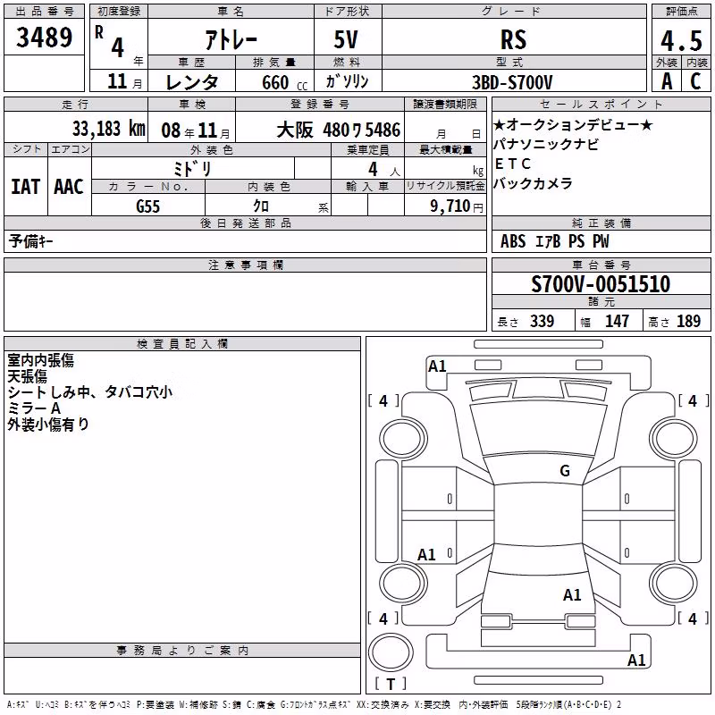 DAIHATSU ATRAI