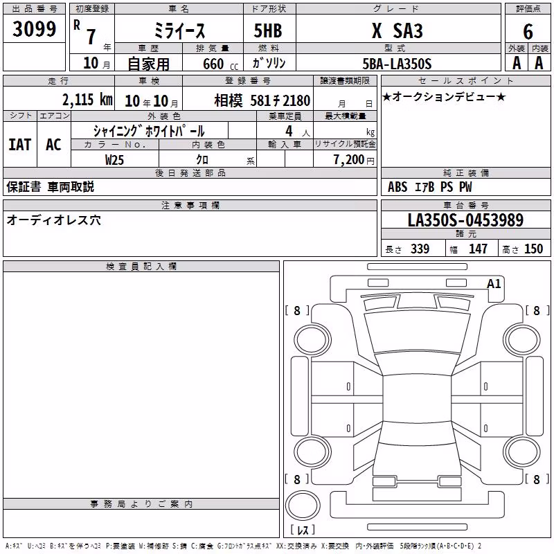 DAIHATSU MIRA E:S