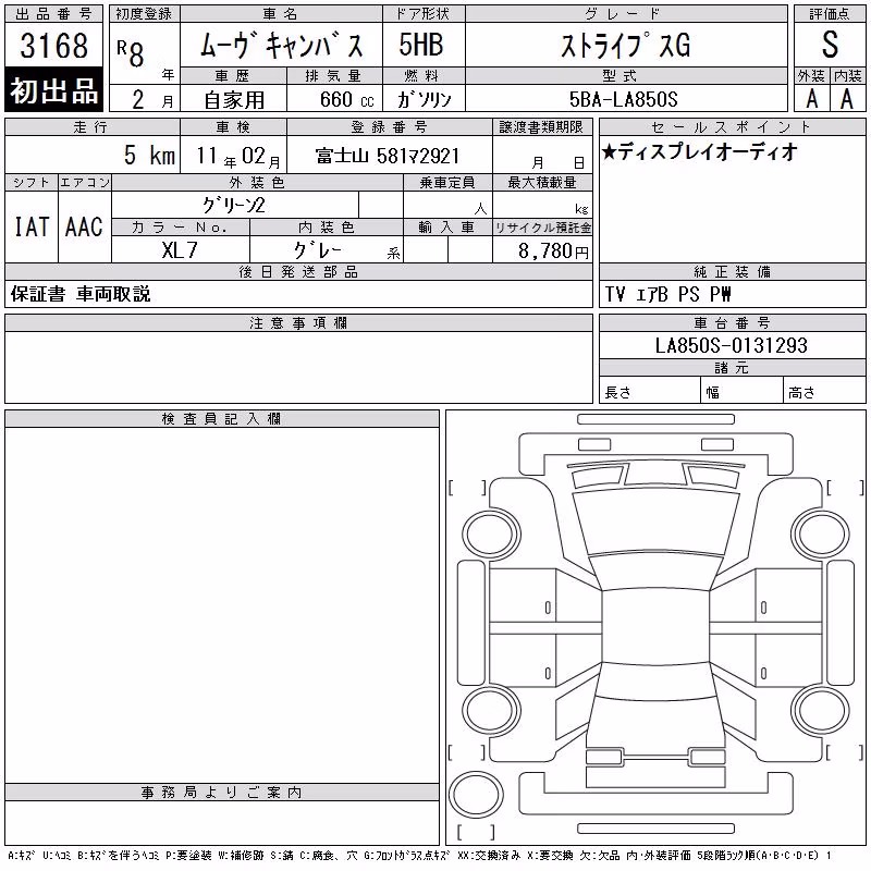DAIHATSU MOVE CANBUS