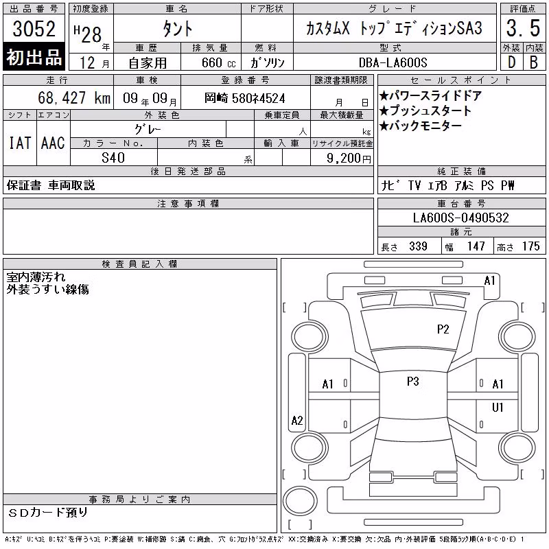 DAIHATSU TANTO