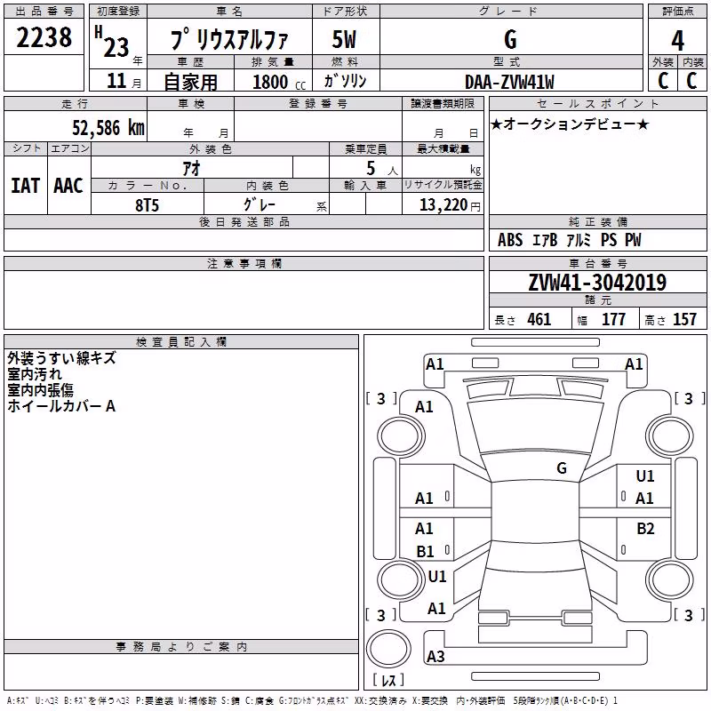 TOYOTA PRIUS ALPHA