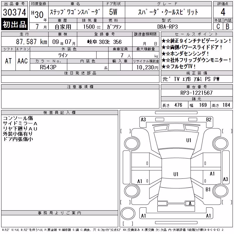 HONDA STEPWGN