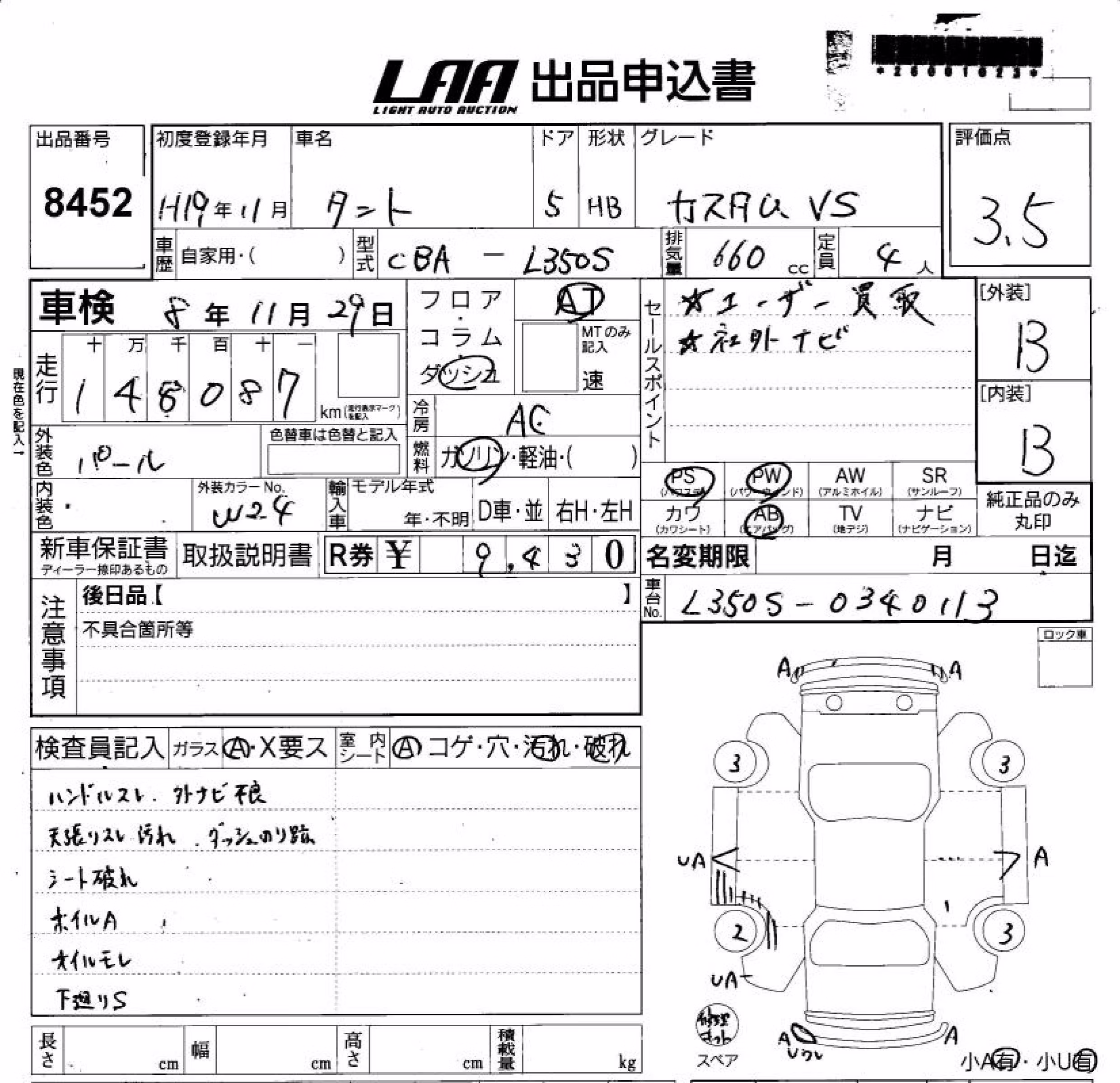 DAIHATSU TANTO
