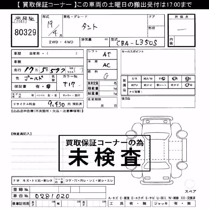 DAIHATSU TANTO