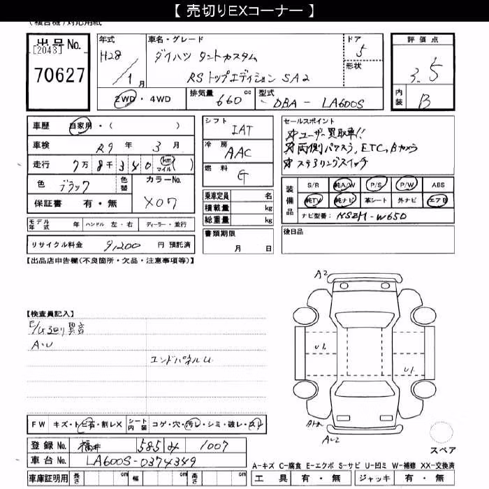 DAIHATSU TANTO
