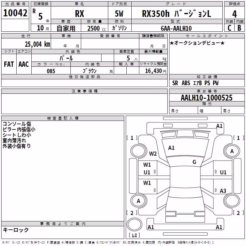 LEXUS RX350H