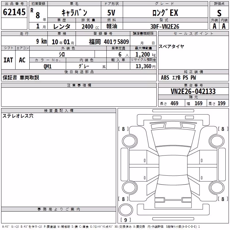 NISSAN CARAVAN