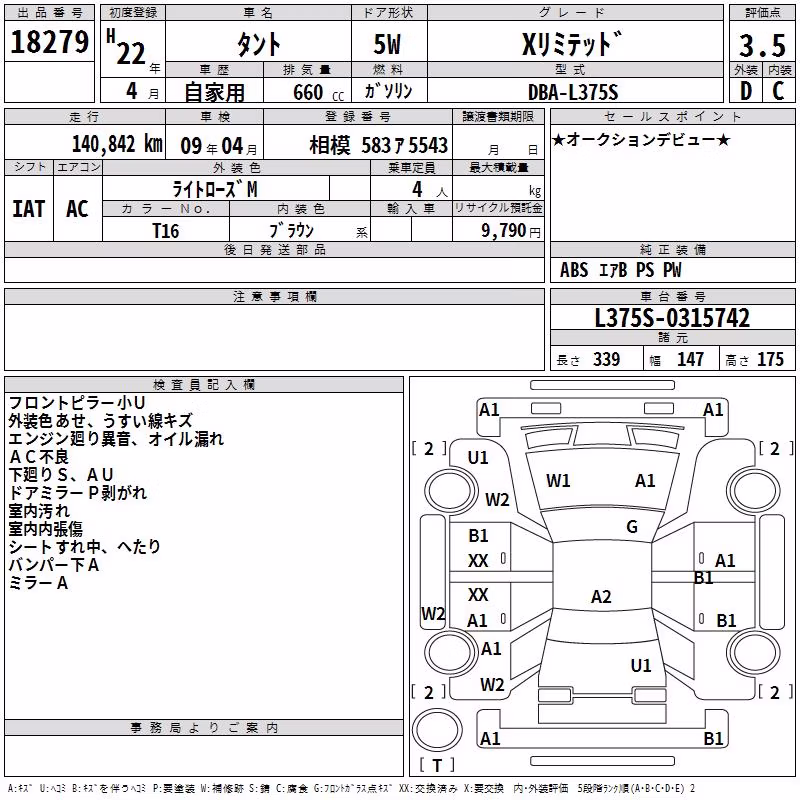 DAIHATSU TANTO