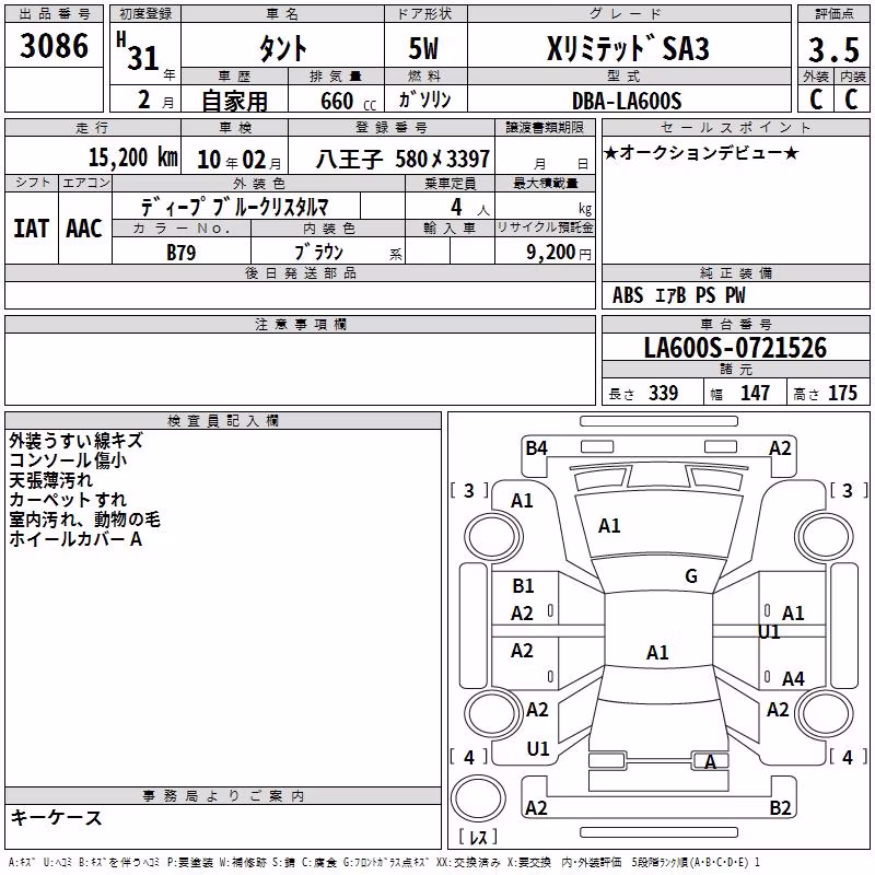DAIHATSU TANTO