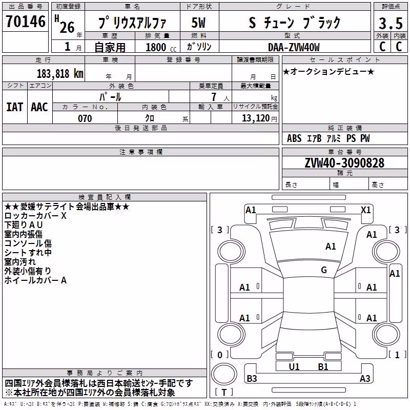 TOYOTA PRIUS ALPHA