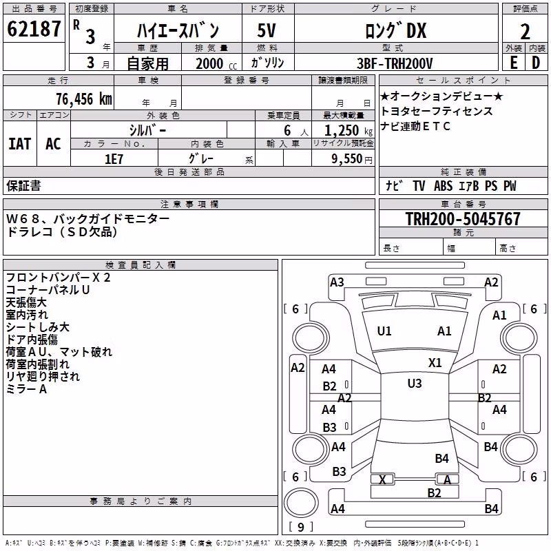TOYOTA REGIUS ACE