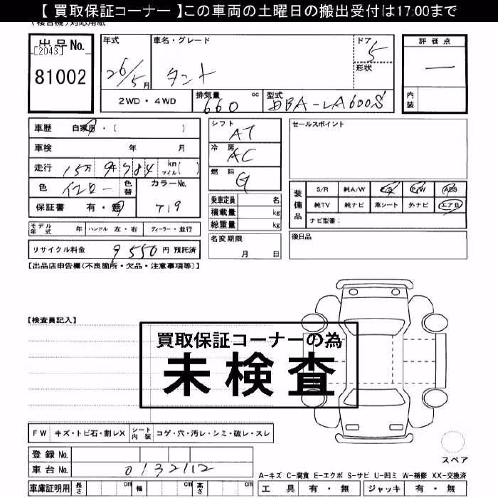 DAIHATSU TANTO