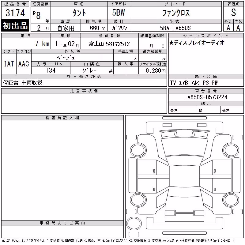 DAIHATSU TANTO