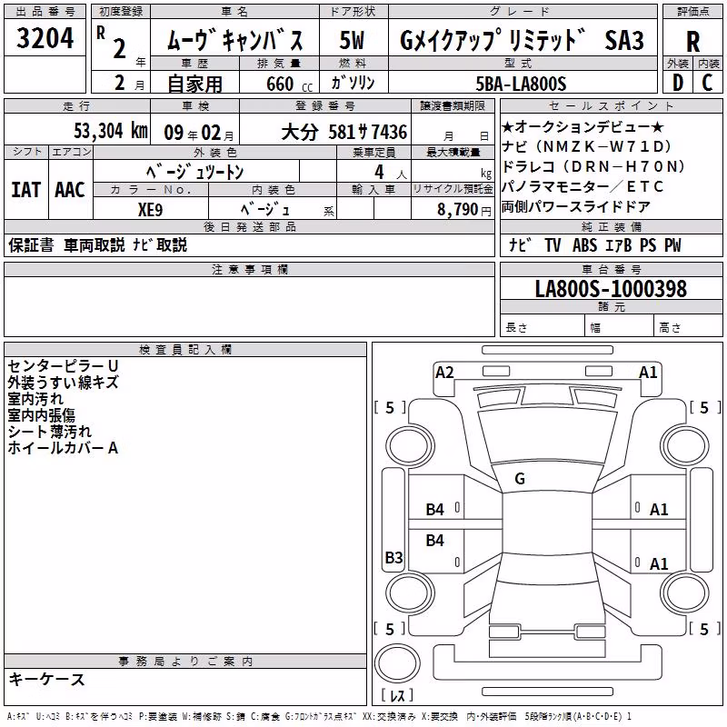DAIHATSU MOVE CANBUS