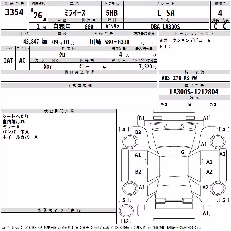 DAIHATSU MIRA E:S