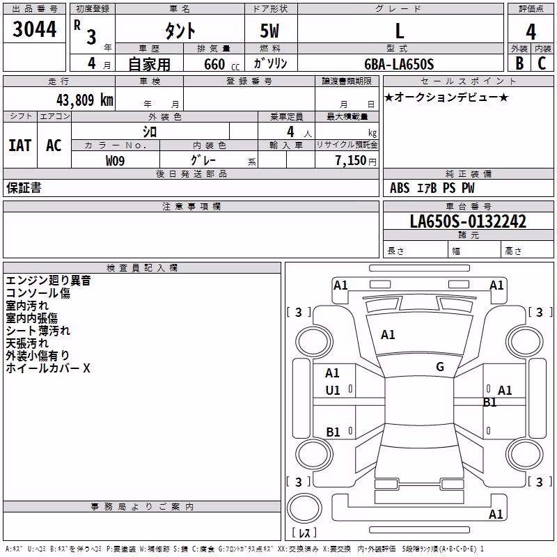 DAIHATSU TANTO