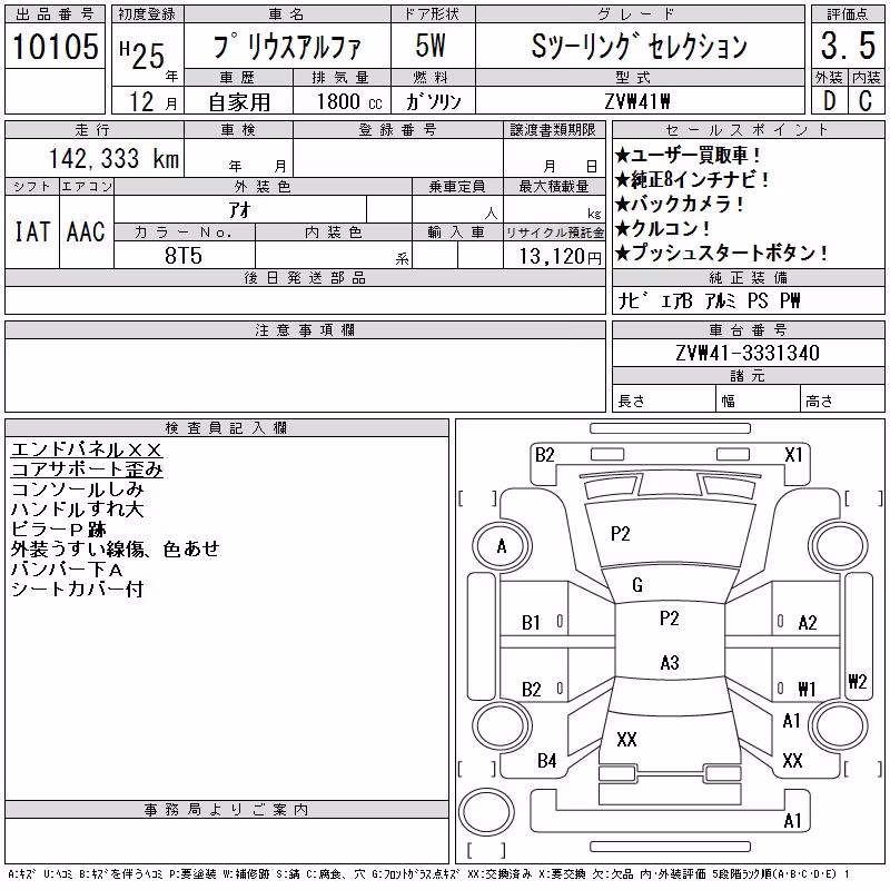 TOYOTA PRIUS ALPHA