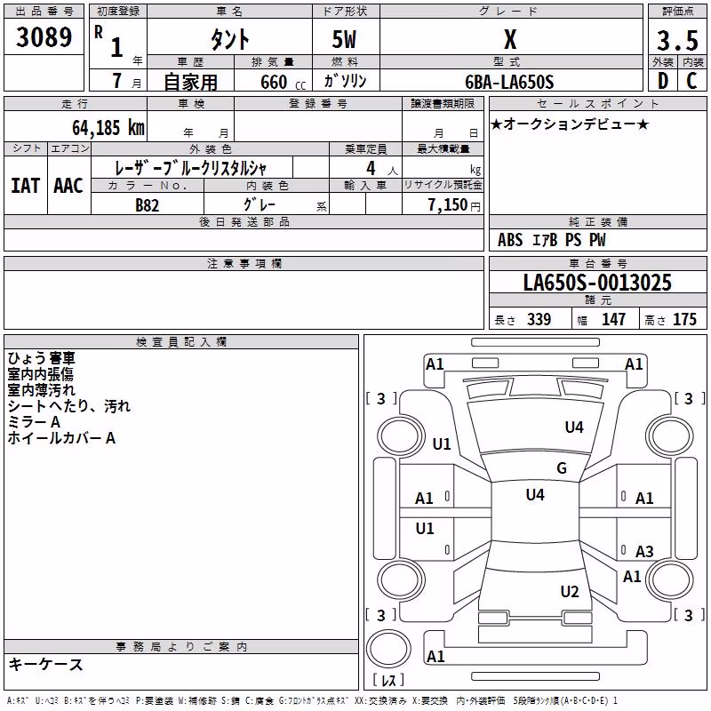 DAIHATSU TANTO