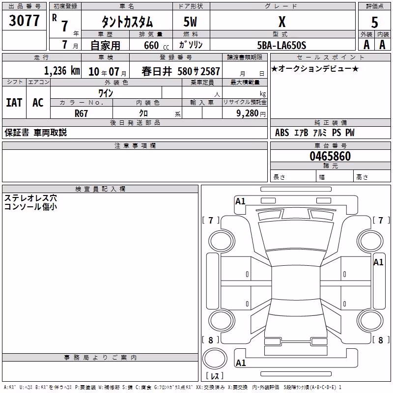 DAIHATSU TANTO