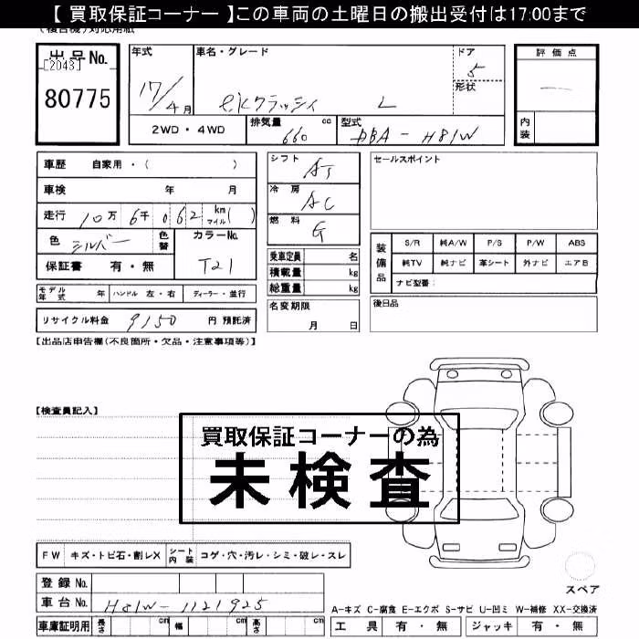 MITSUBISHI EK CLASSY