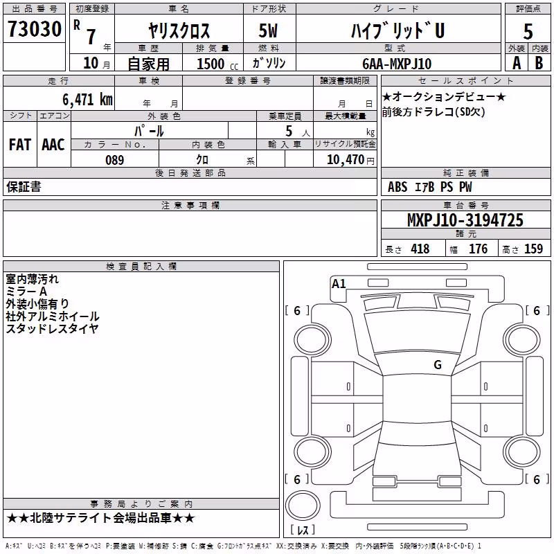 TOYOTA YARIS CROSS