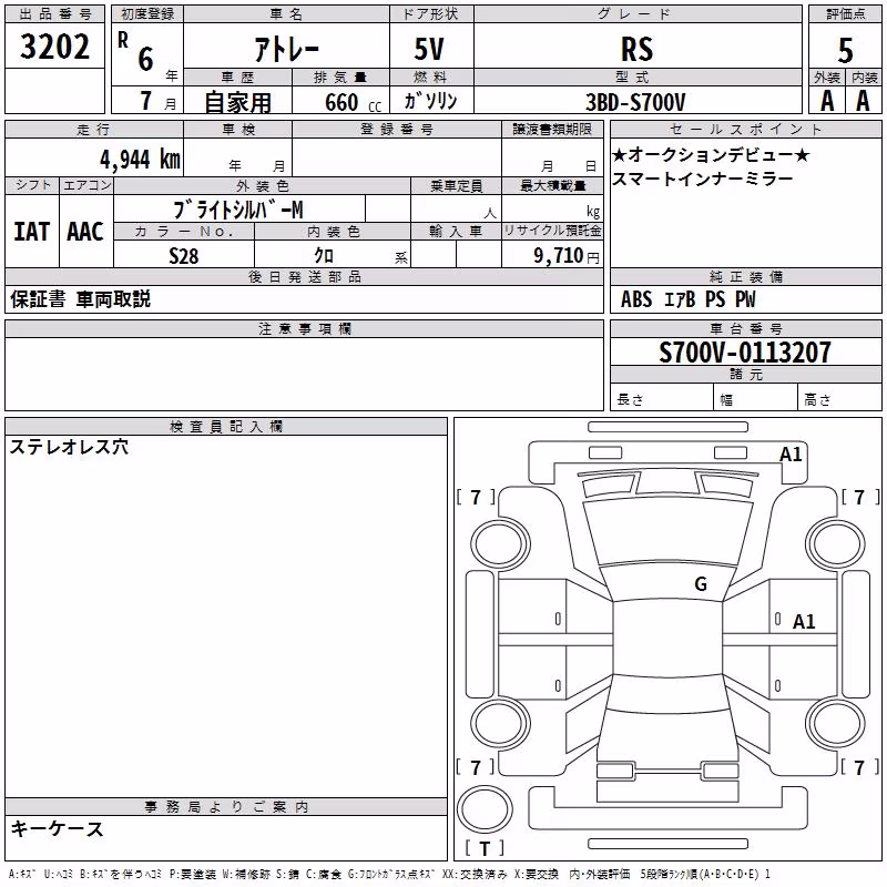 DAIHATSU ATRAI