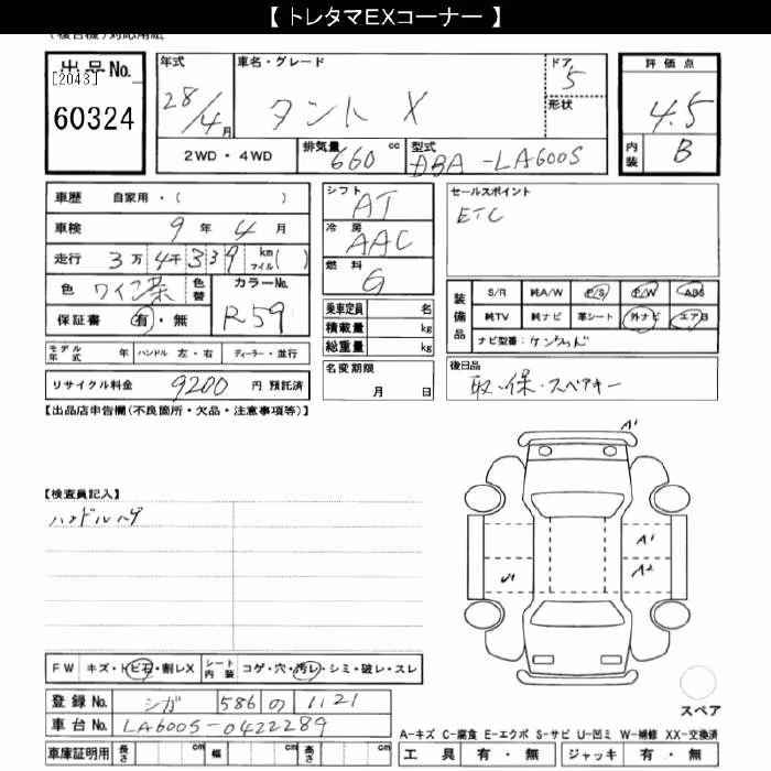 DAIHATSU TANTO