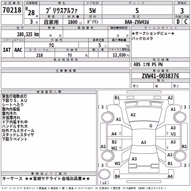 TOYOTA PRIUS ALPHA