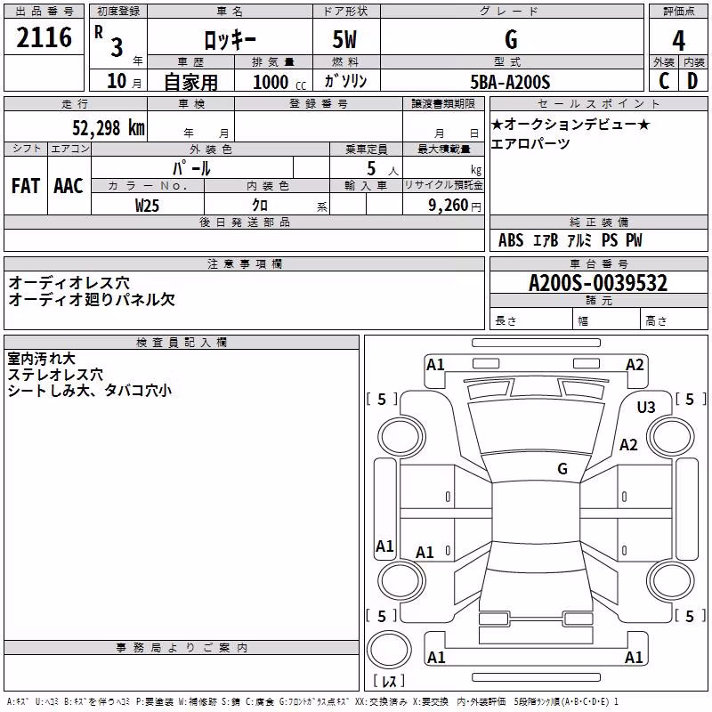 DAIHATSU ROCKY