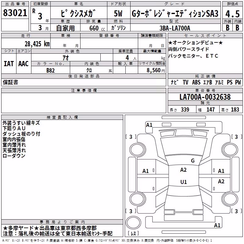 TOYOTA PIXIS MEGA