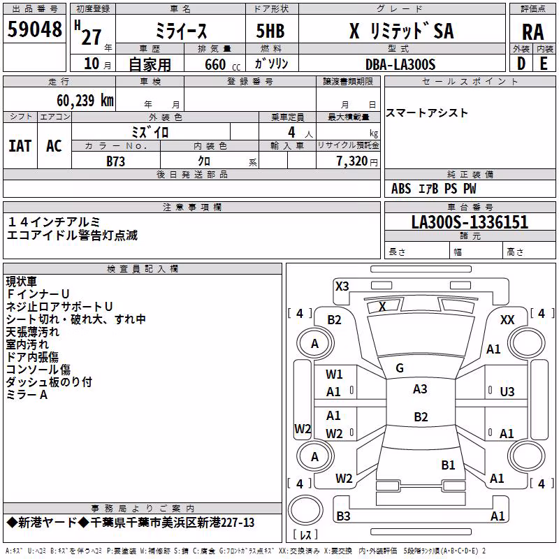 DAIHATSU MIRA E:S