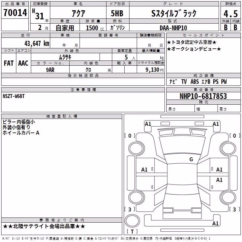 TOYOTA AQUA