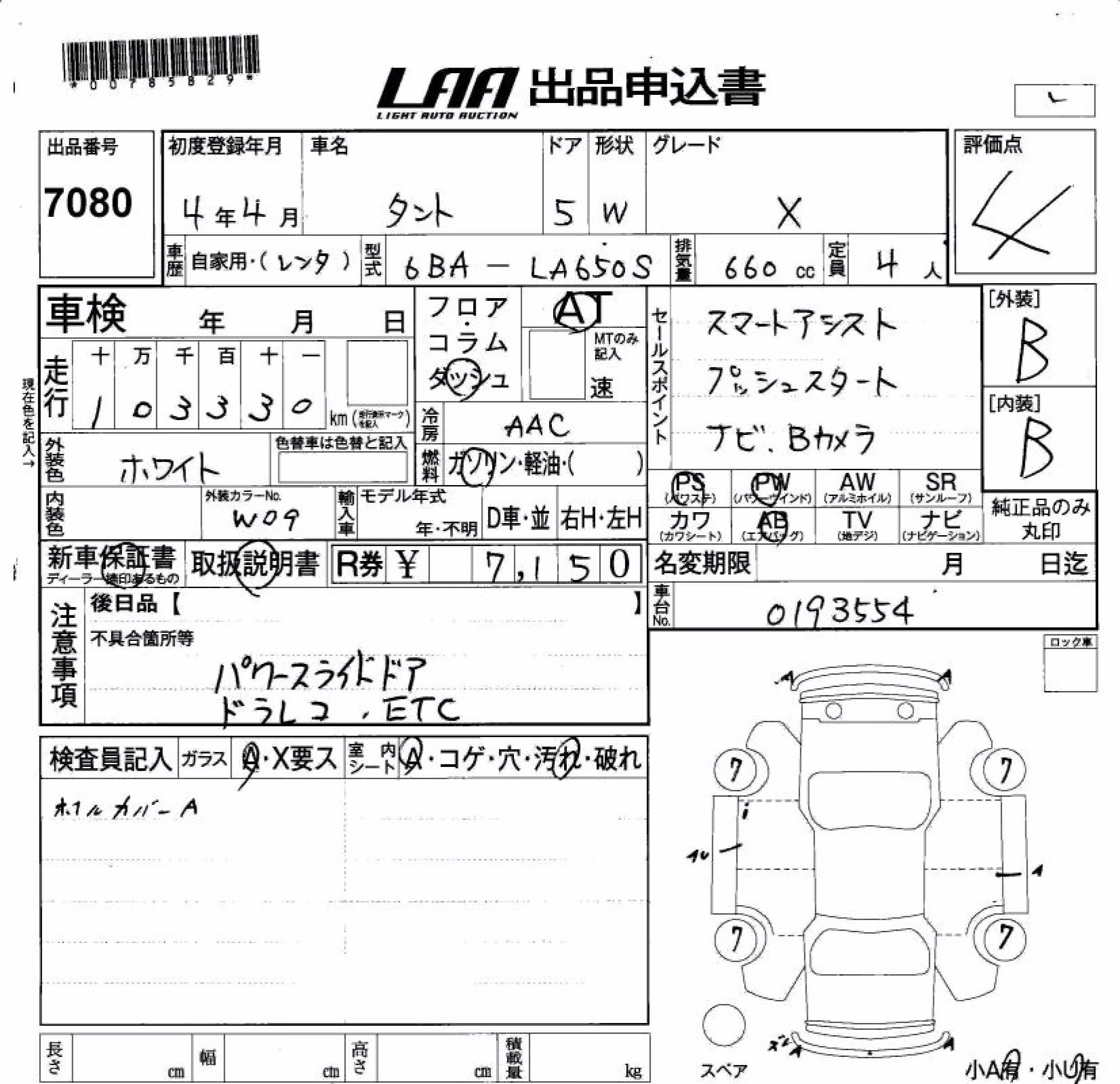 DAIHATSU TANTO
