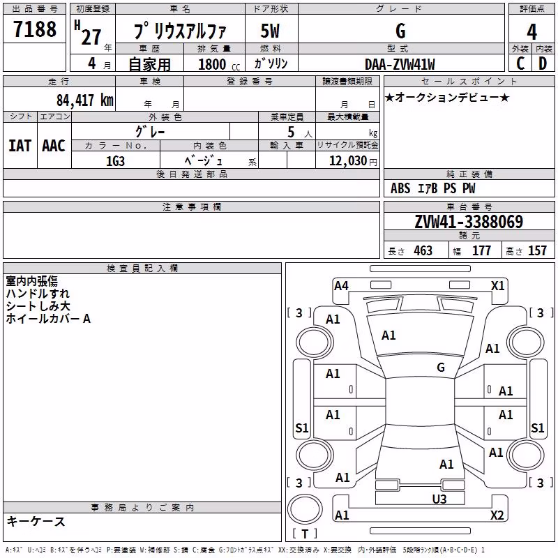 TOYOTA PRIUS ALPHA