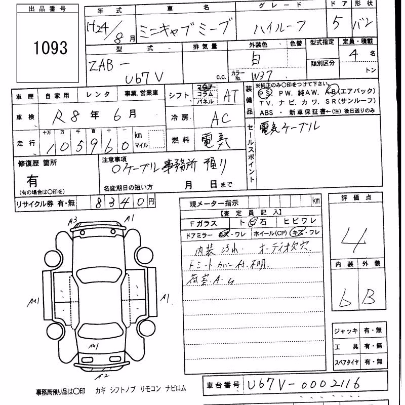 MITSUBISHI MINICAB MIEV