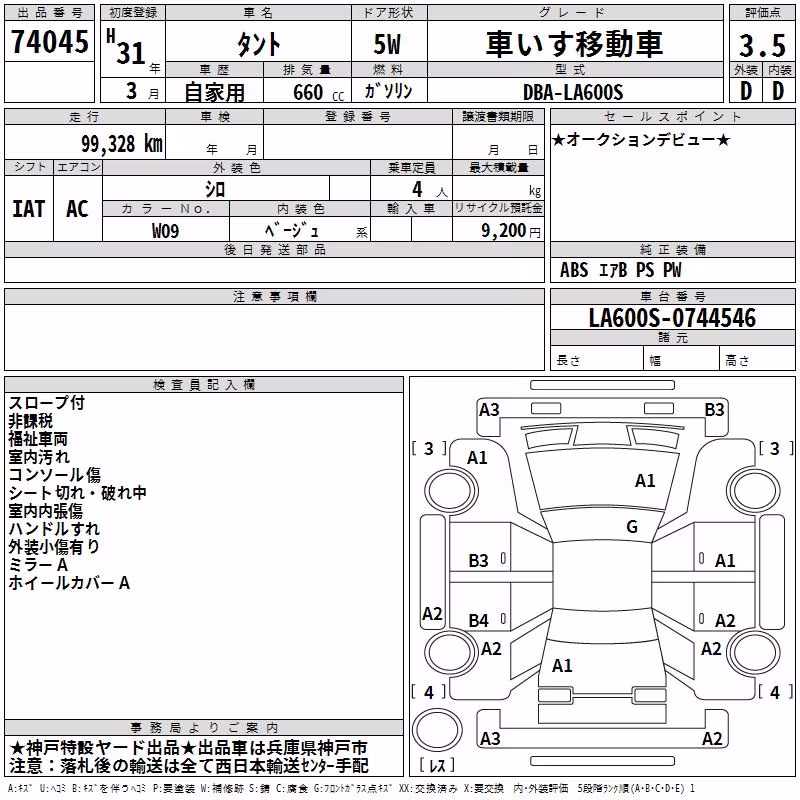 DAIHATSU TANTO