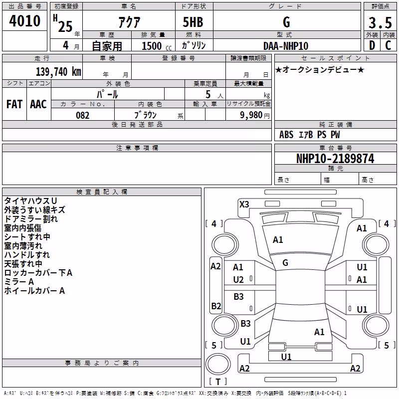 TOYOTA AQUA