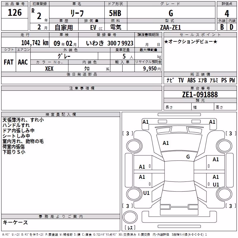 NISSAN LEAF
