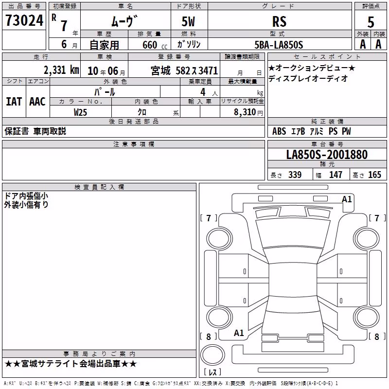DAIHATSU MOVE