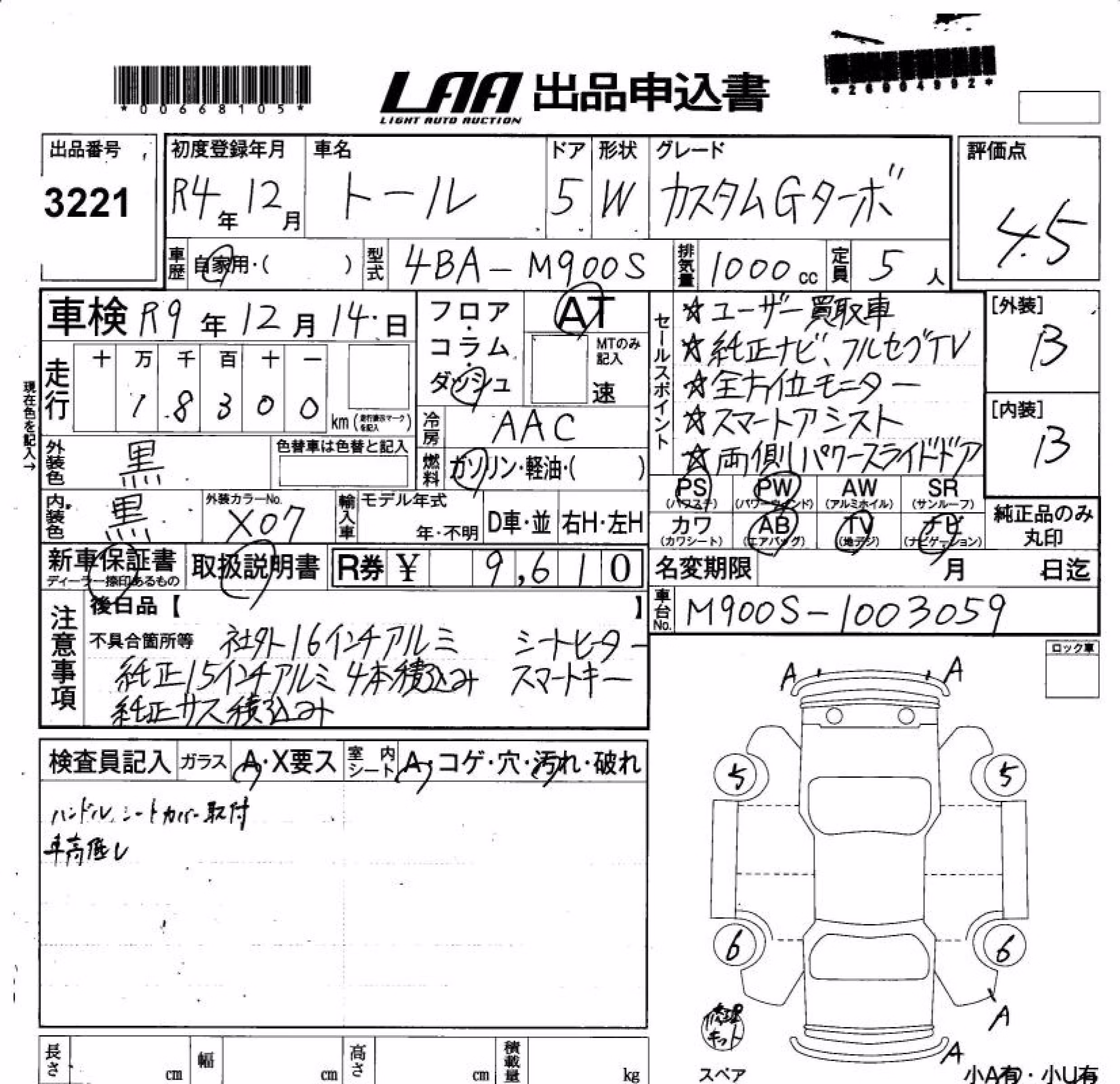 DAIHATSU THOR